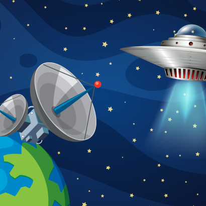 vector-space-scene-with-ufo